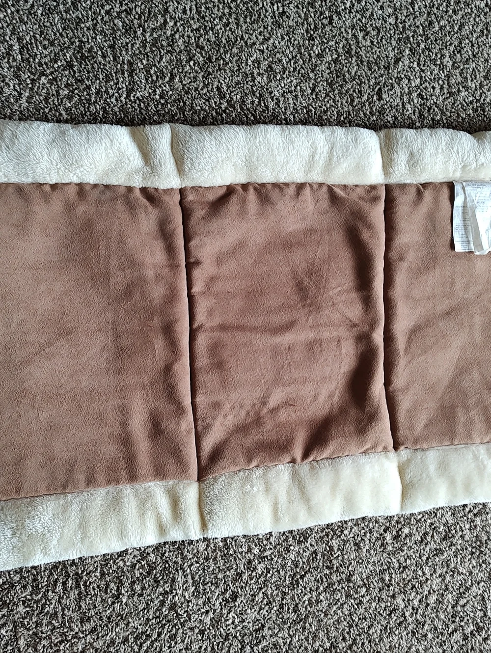 Pet Faux Fur and Suede Bed/Mat